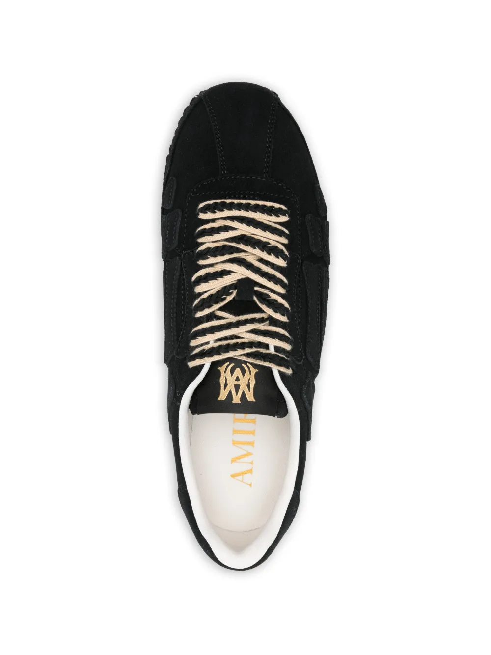 AMIRI pacific bones espadrille Zwart
