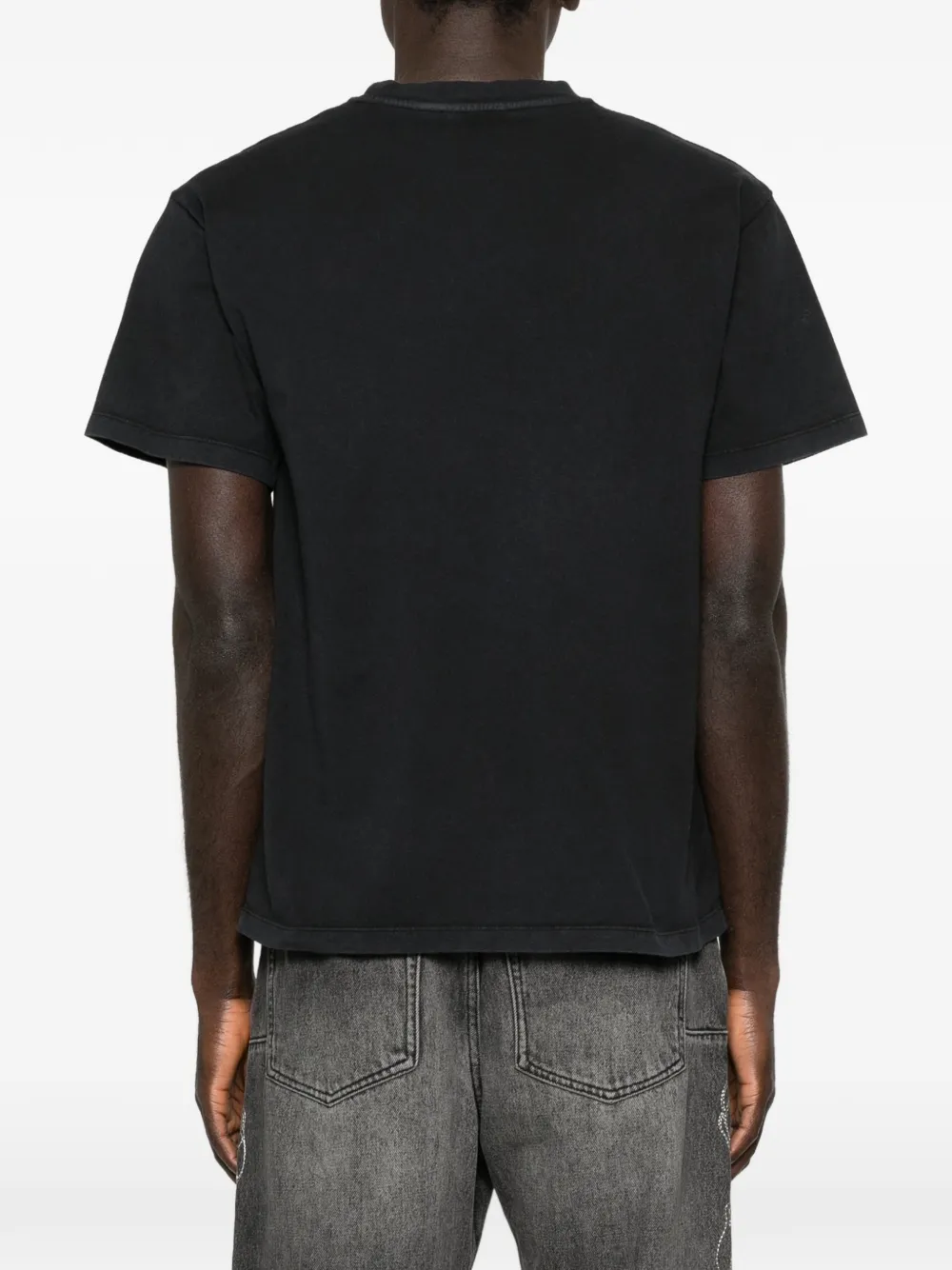 Aries Faded Graphic T-shirt | Black | FARFETCH ZA