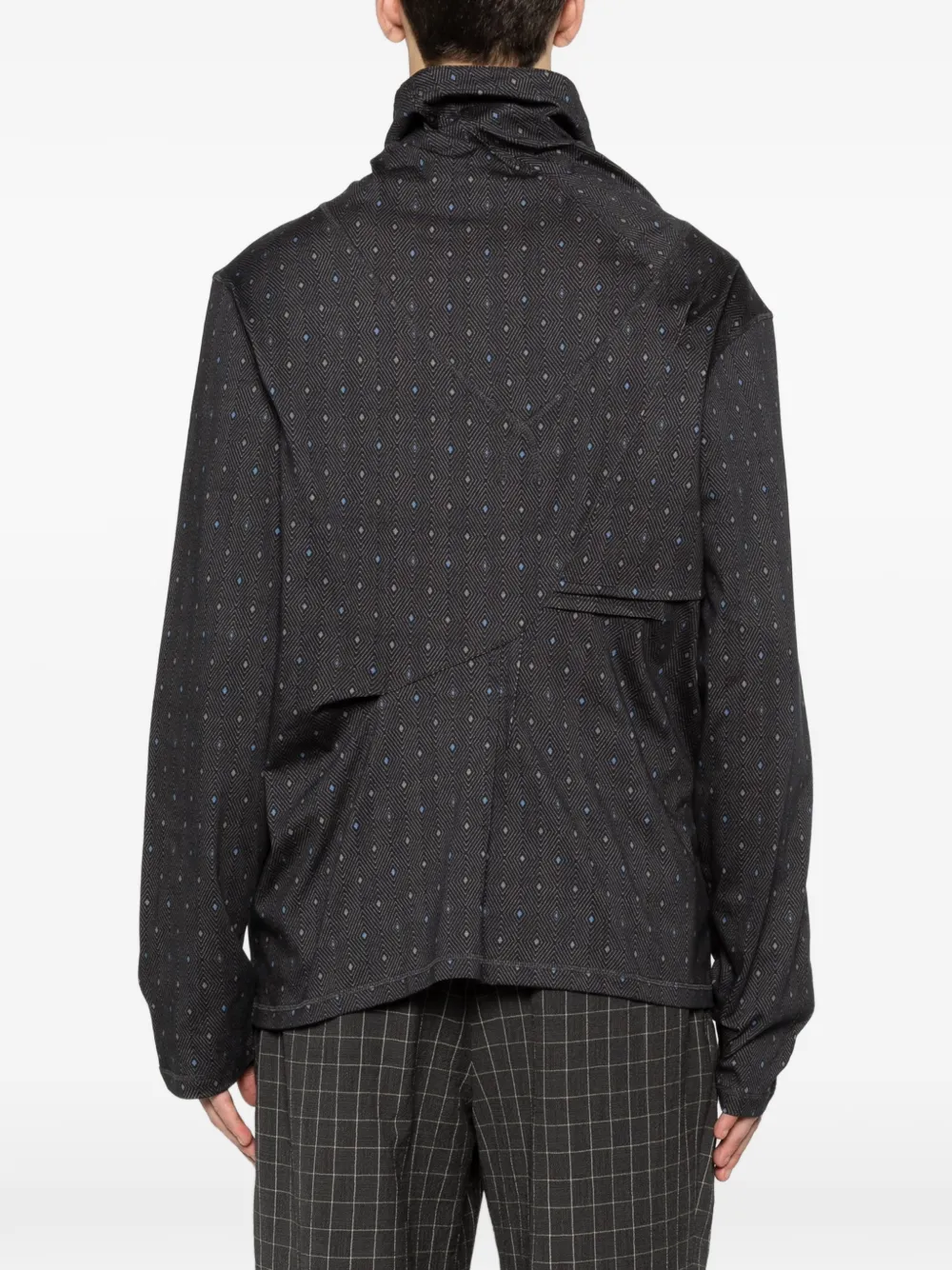 Kiko Kostadinov Ohne モックネック ロングTシャツ | ブラック