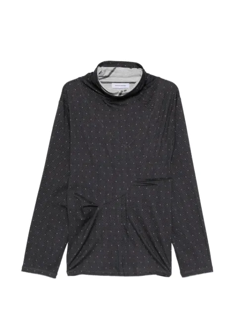 Kiko Kostadinov Ohne long-sleeve mock-neck T-shirt