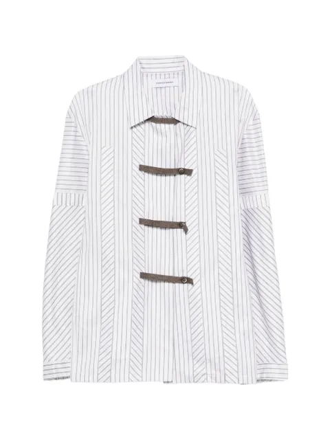 Kiko Kostadinov striped buttoned shirt