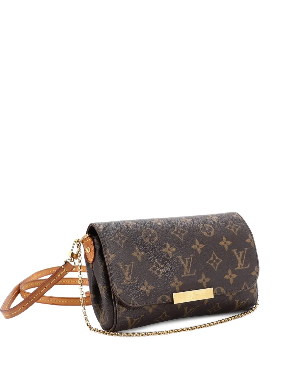 Louis Vuitton Pre-Owned Favorite Handbag Monogram Canvas PM clutch bag | marrón | Image 1
