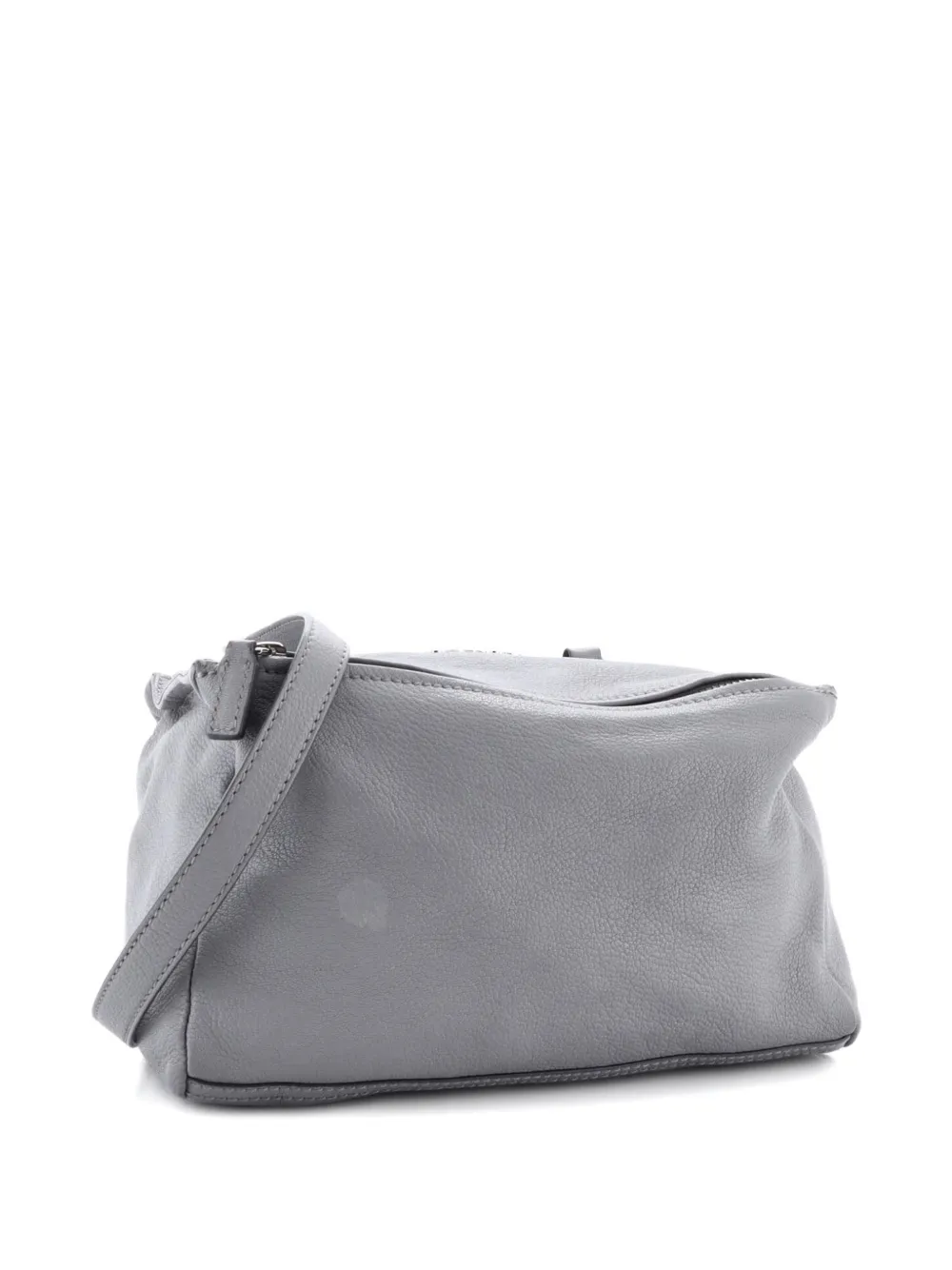 GIVENCHY Pre-owned Pandora Bag Leather Small Satchel In Gray