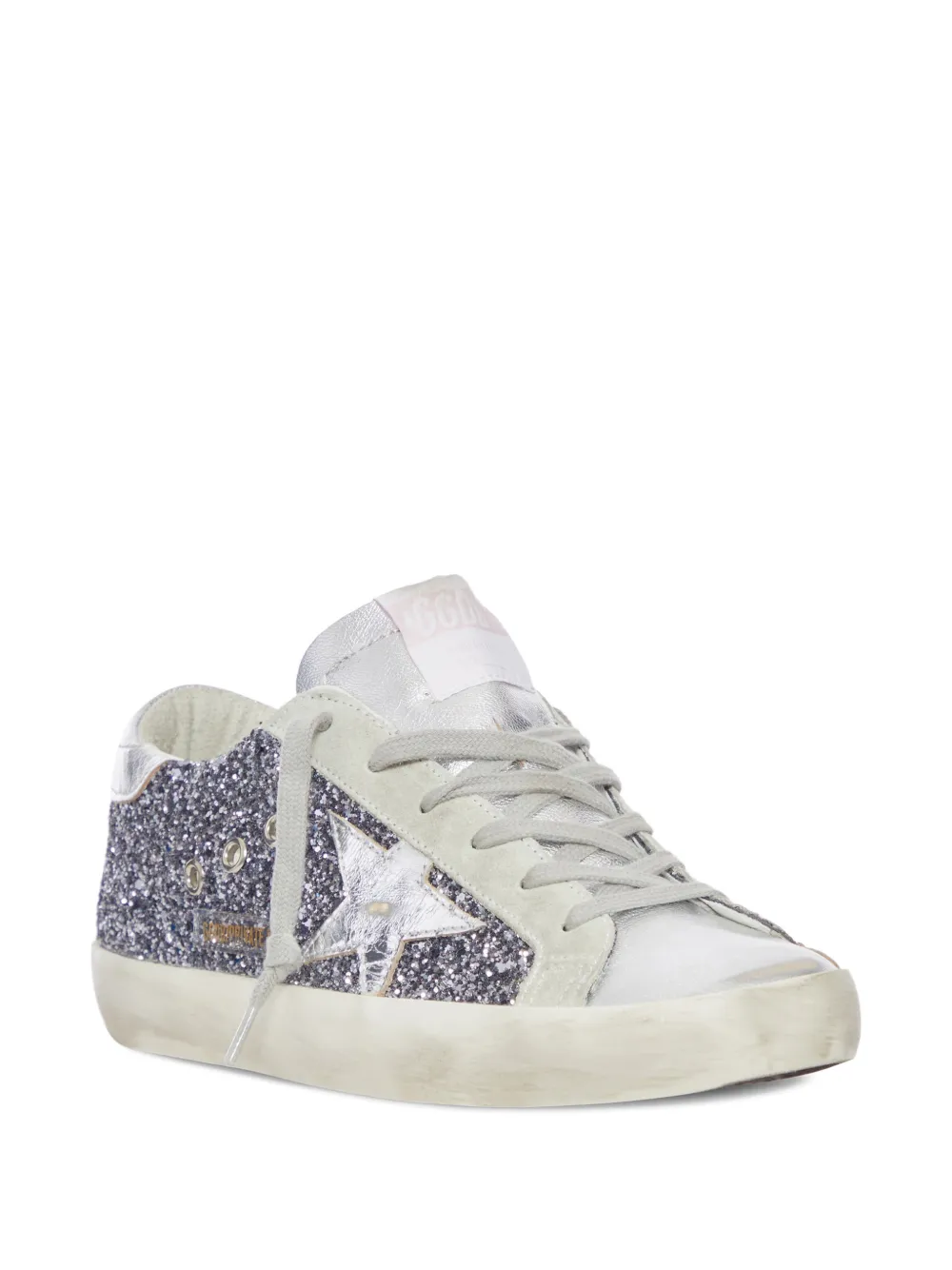 Golden Goose Super Star lace-up sneakers - Grijs