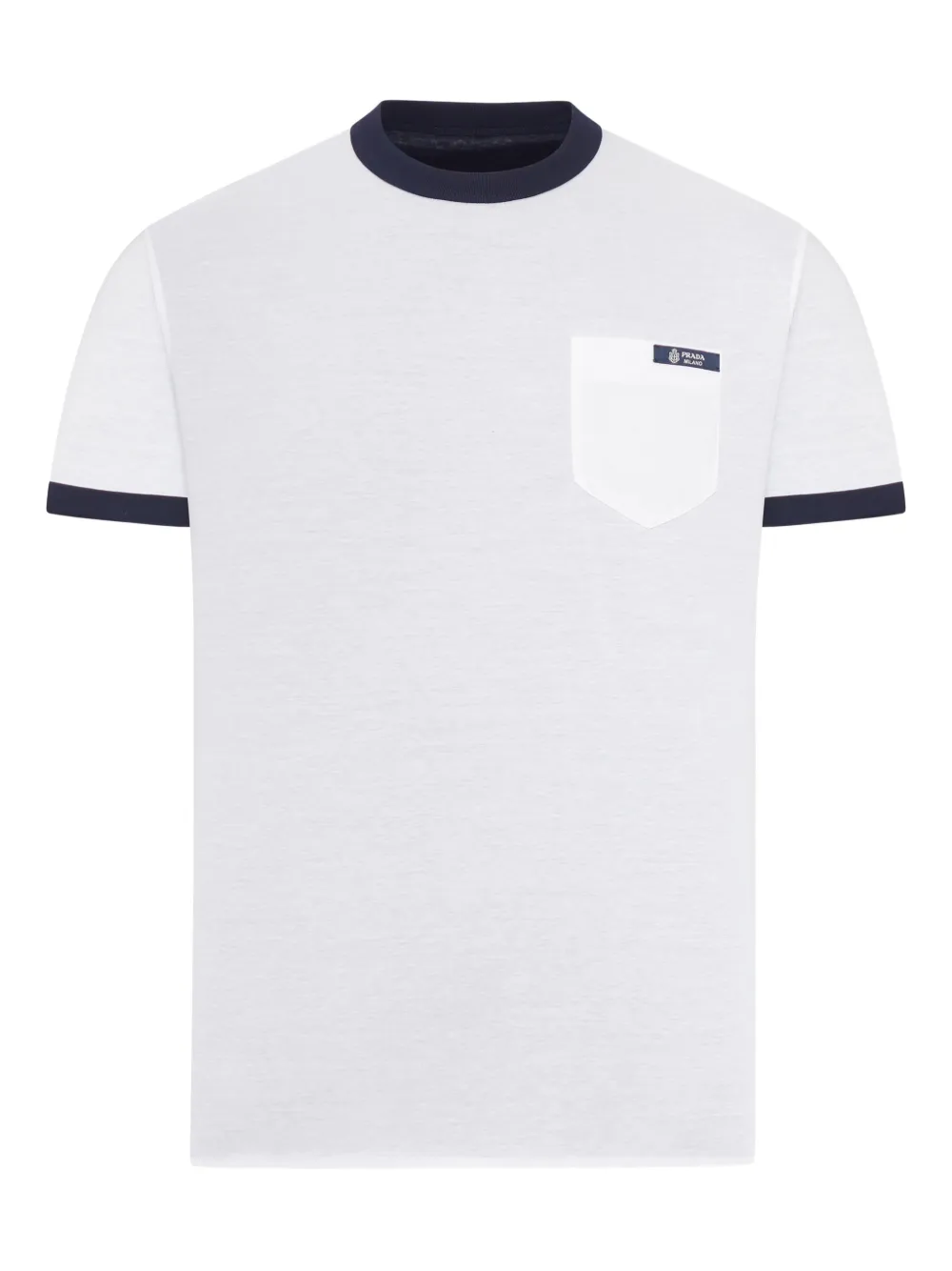 Prada reversible pocket T-shirt - Wit
