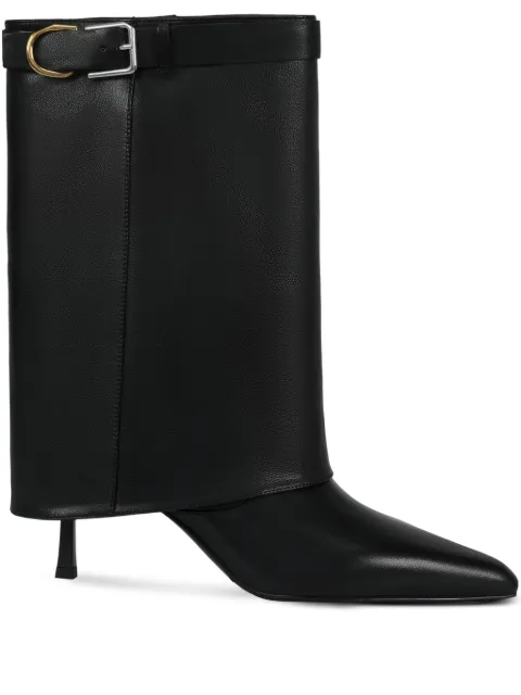 POTAMY 70mm buckle-detail leather boots