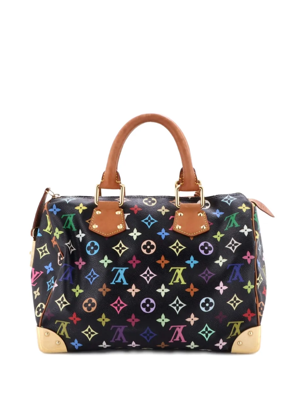 Speedy Handbag Monogram Multicolor 30 Satchel