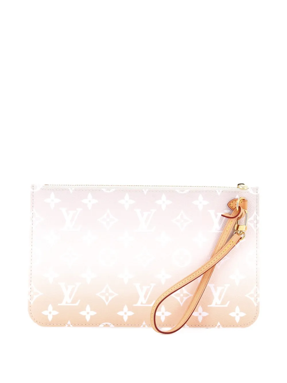 Pre-owned Louis Vuitton Neverfull Pochette By The Pool Monogram Giant Large Pouch In Multi