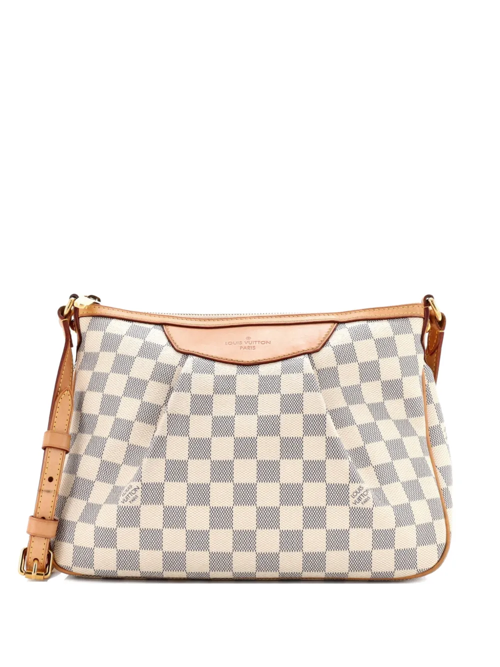 Louis Vuitton Pre-Owned Siracusa Handbag Damier PM crossbody bag - Bianco