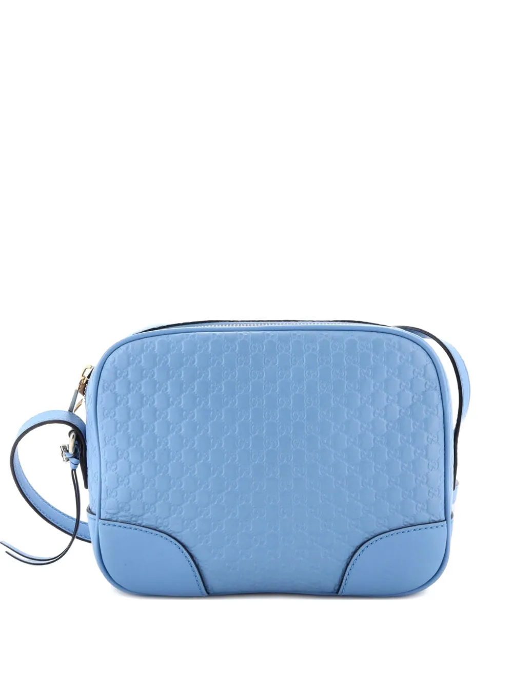 Gucci Pre-Owned Bree Disco Microguccissima Leather Mini crossbody bag - Blu