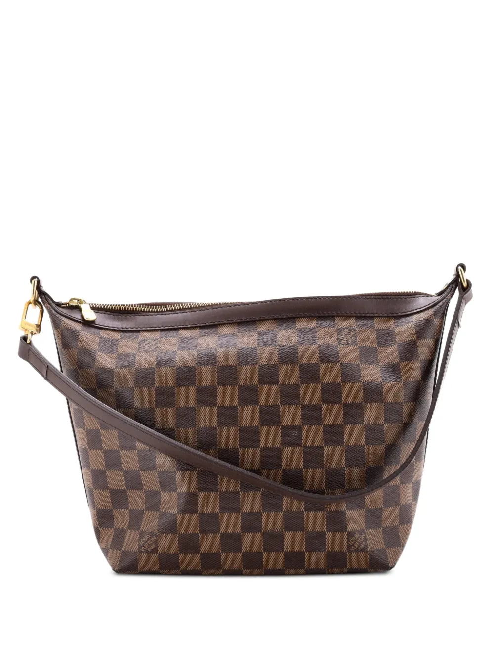Louis Vuitton Pre-Owned Illovo Handbag Damier MM hobo bag - Marrone