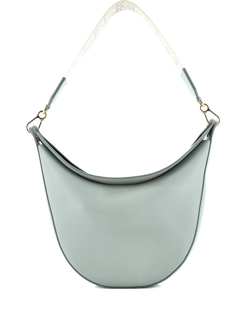 Loewe Pre-Owned Luna Leather hobo bag - Blu