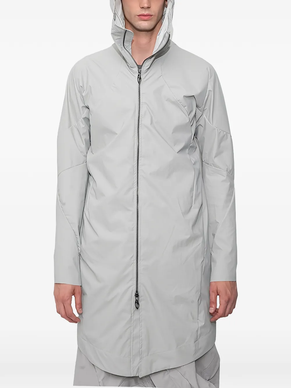 Leon Emanuel Blanck Forced Perspective parka coat | gris | Image 1