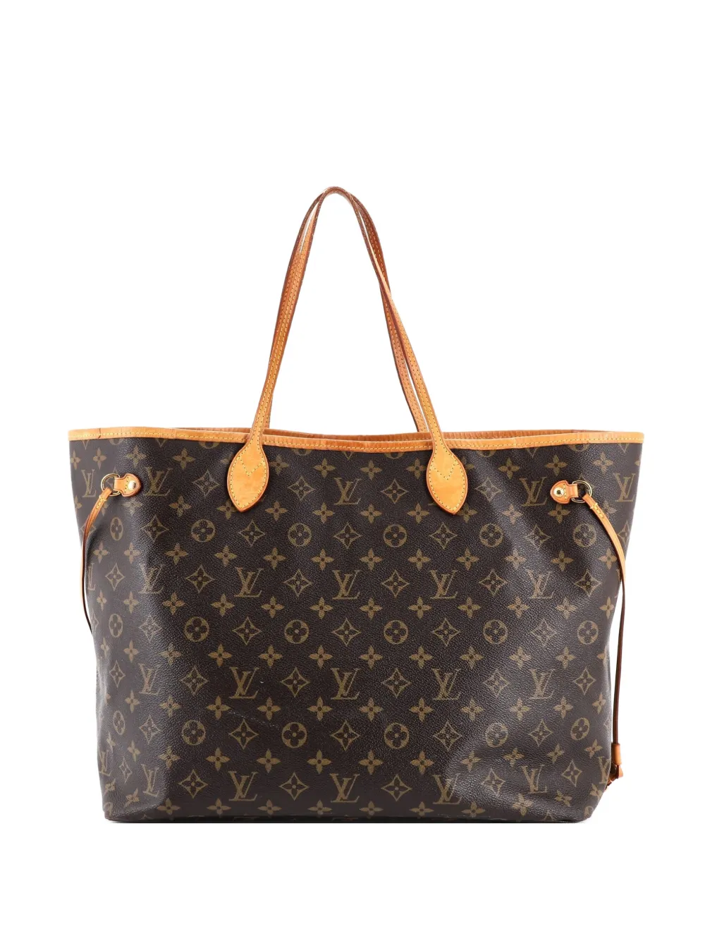 Pre-owned Louis Vuitton Neverfull Nm Monogram Canvas Gm Tote Bag In Brown