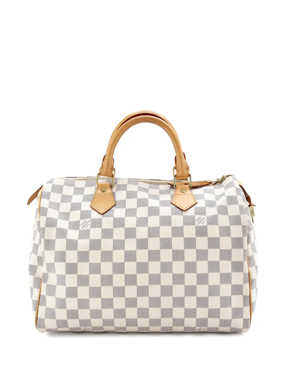 Louis Vuitton Pre-Owned Speedy Handbag Damier 30 satchel - Bianco
