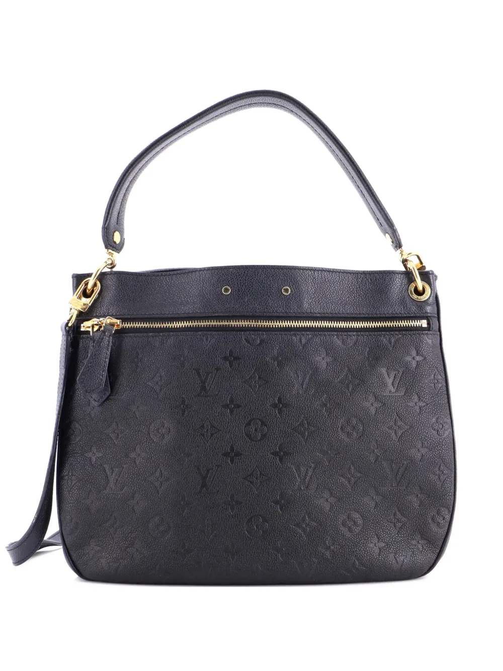 Louis Vuitton Pre-Owned Spontini NM Handbag Monogram Empreinte Leather hobo bag - Nero