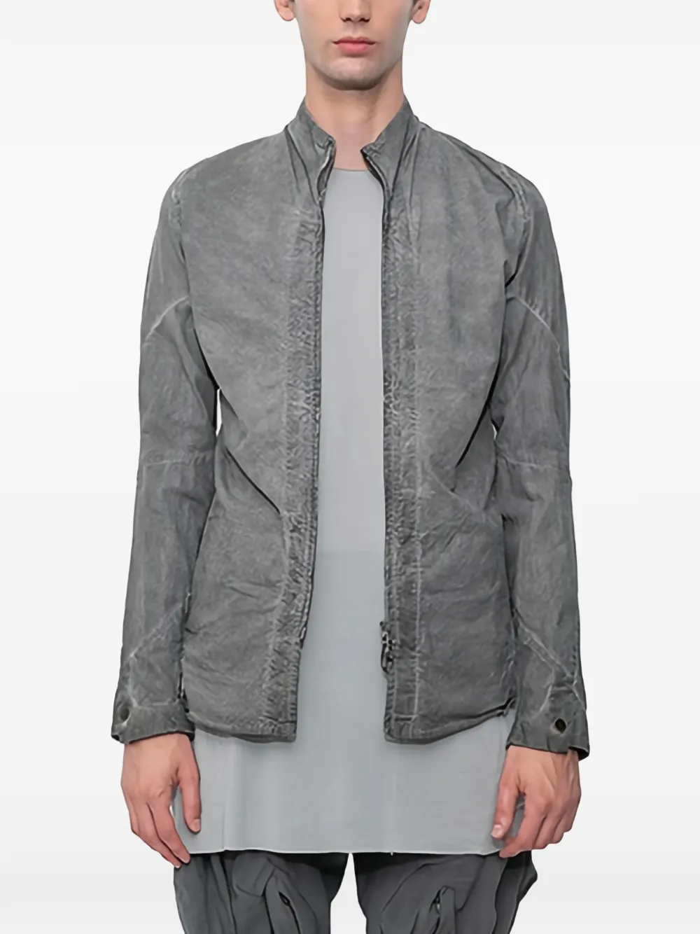 Leon Emanuel Blanck Forced Perspective jacket - Grigio