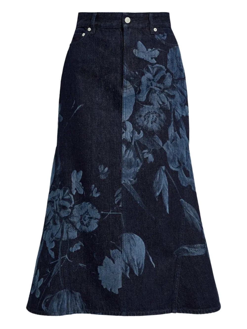ERDEM Gonna midi - Blu