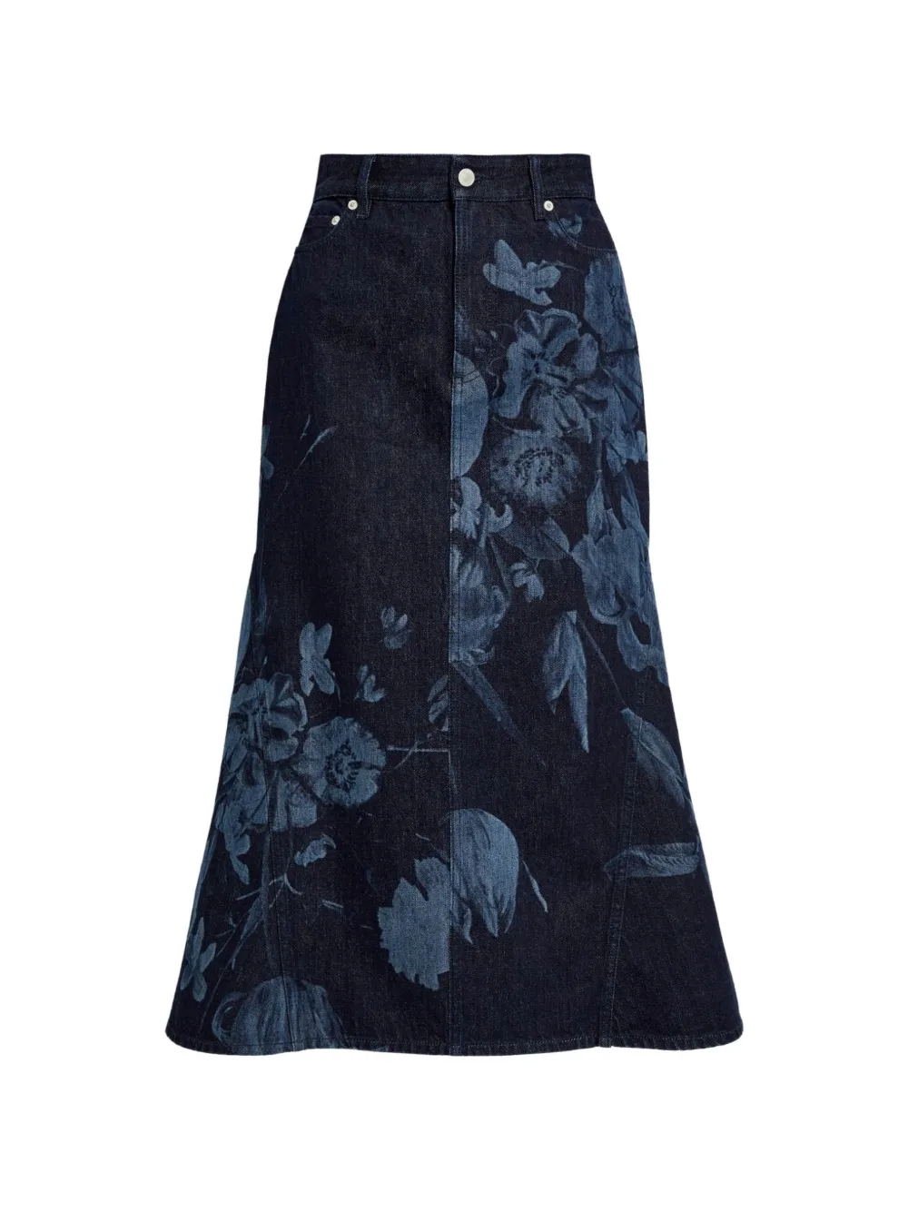ERDEM Gonna midi - Blu