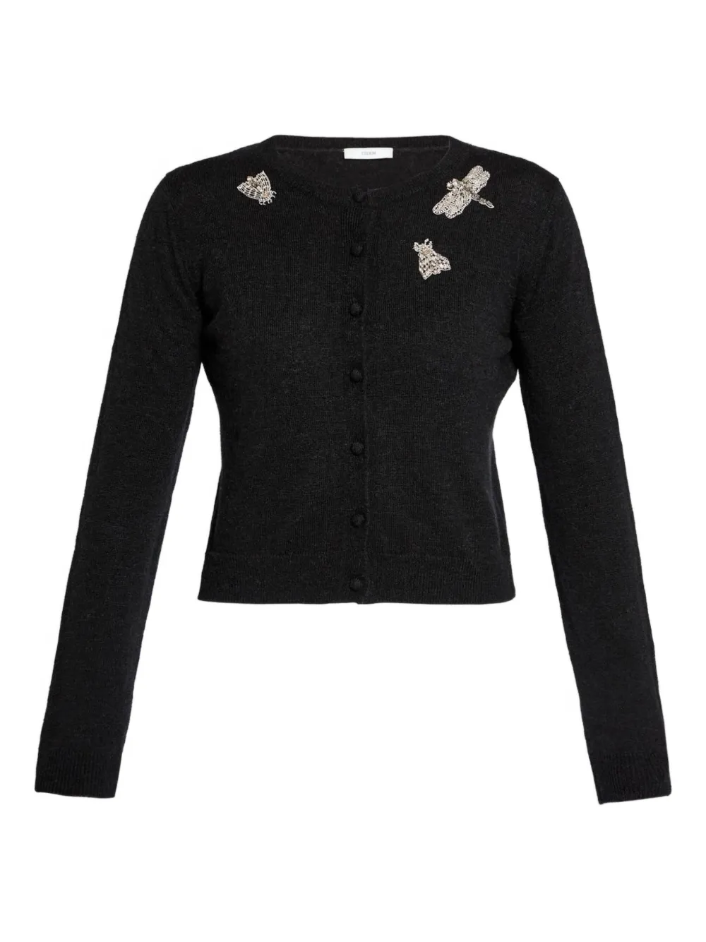 ERDEM Cardigan girocollo - Nero