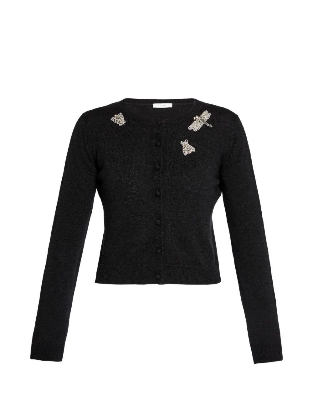 ERDEM Cardigan girocollo - Nero
