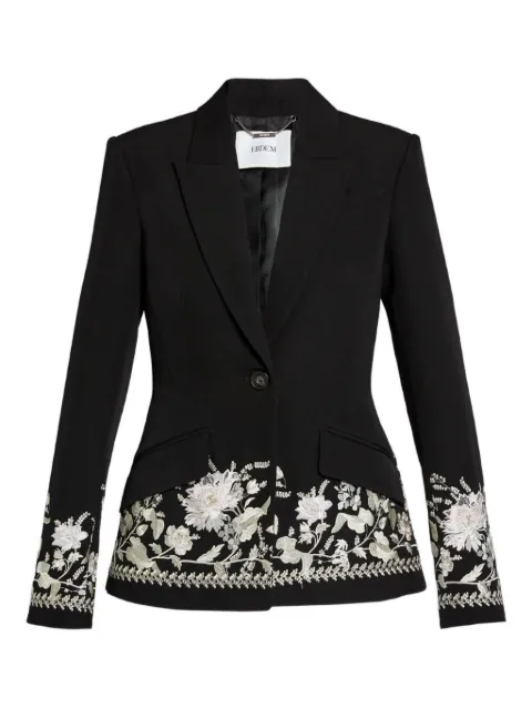 ERDEM long-sleeve embroidered blazer