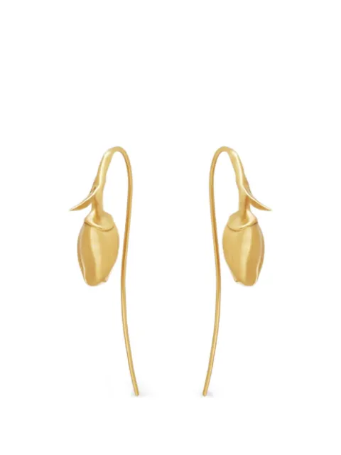ERDEM Bloom loop earrings