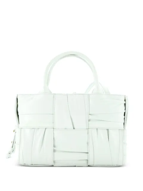 Bottega Veneta Pre-Owned Arco Maxi Intrecciato Plisse Leather Mini tote bag