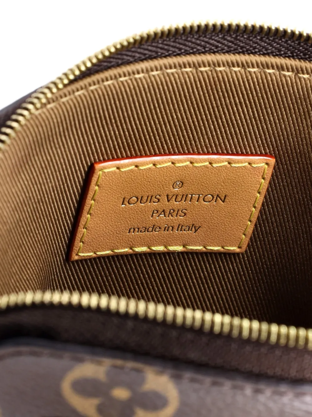 Pre-owned Louis Vuitton Utility Phone Sleeve Bag Monogram Canvas Crossbody Bag In Brown