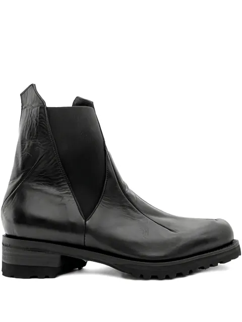 Leon Emanuel Blanck Distortion Pointed Chelsea boots