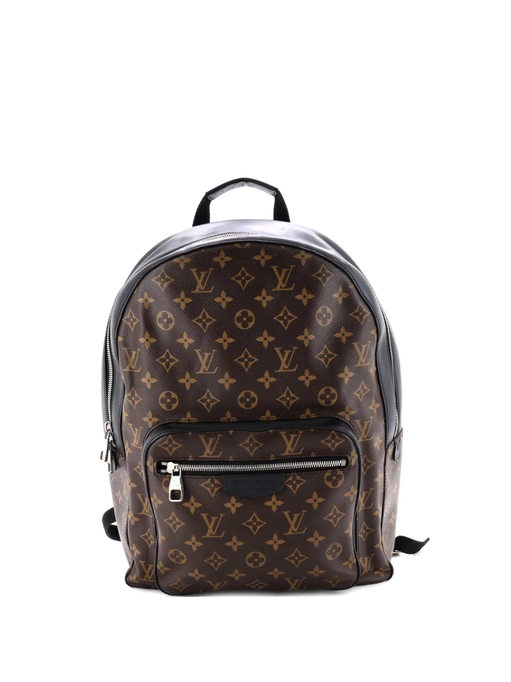 Click to view more detailed imagery on our partner's website Pre-owned Louis Vuitton Josh Macassar Monogram Canvas Backpack In Black