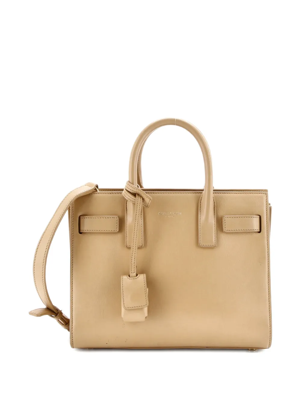 Saint Laurent Pre-Owned Sac de Jour Bag Leather Nano tote bag - Toni neutri