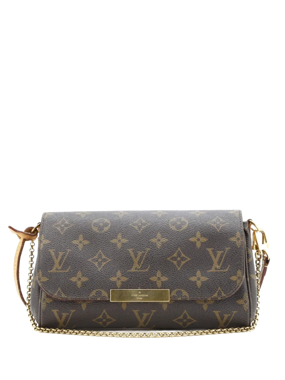 Louis Vuitton Pre-Owned Favorite Handbag Monogram Canvas MM crossbody bag - Marrone