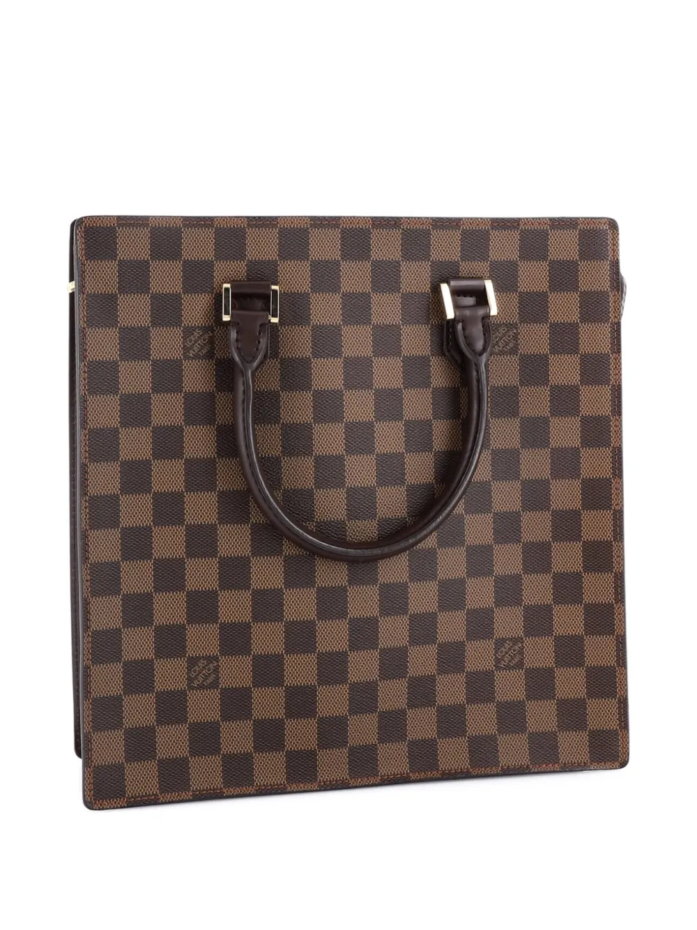 Pre-owned Louis Vuitton Venice Sac Plat Bag Damier Pm Tote Bag In Brown