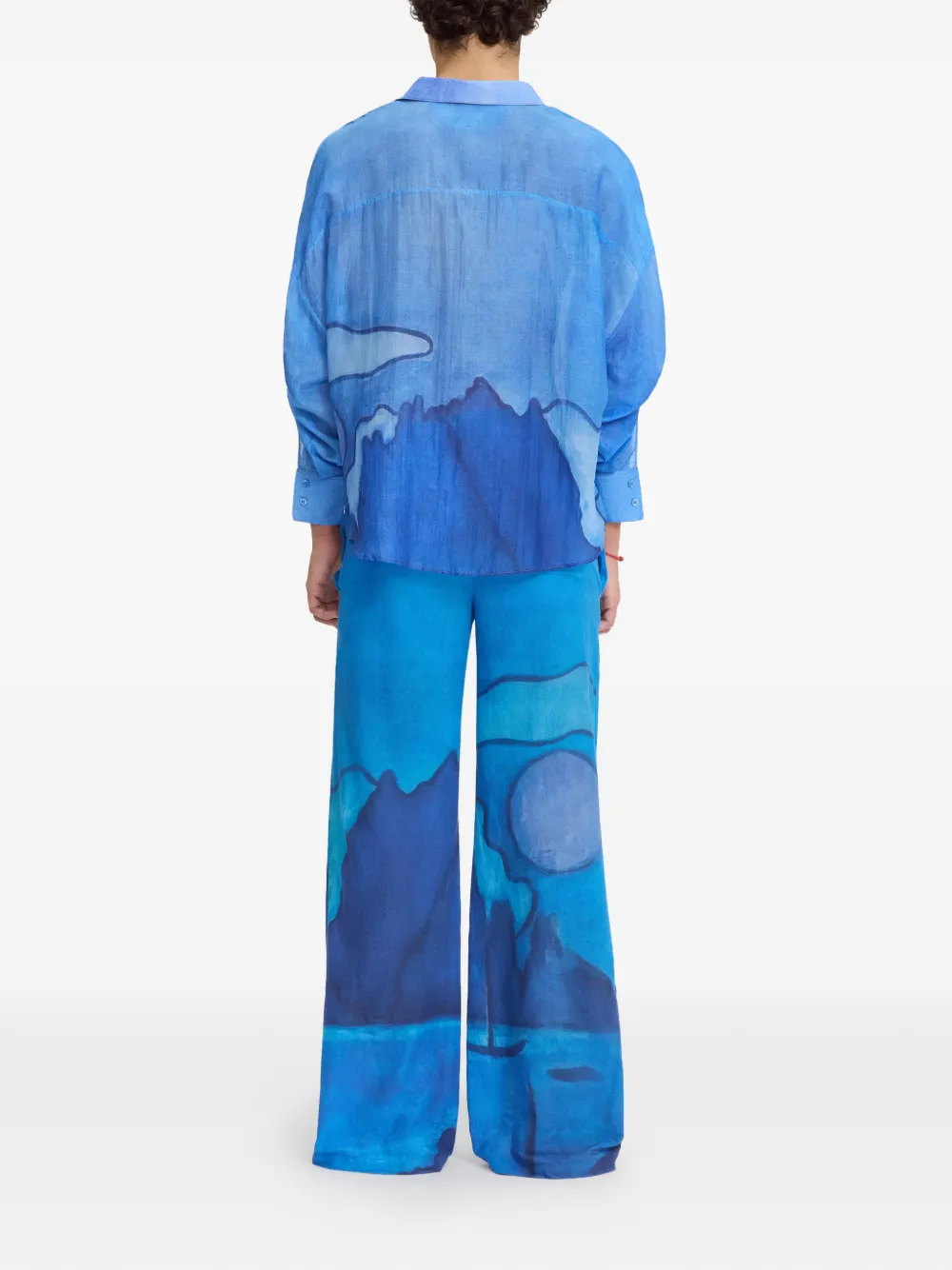 Donde Esteban Es Vedra broek Blauw