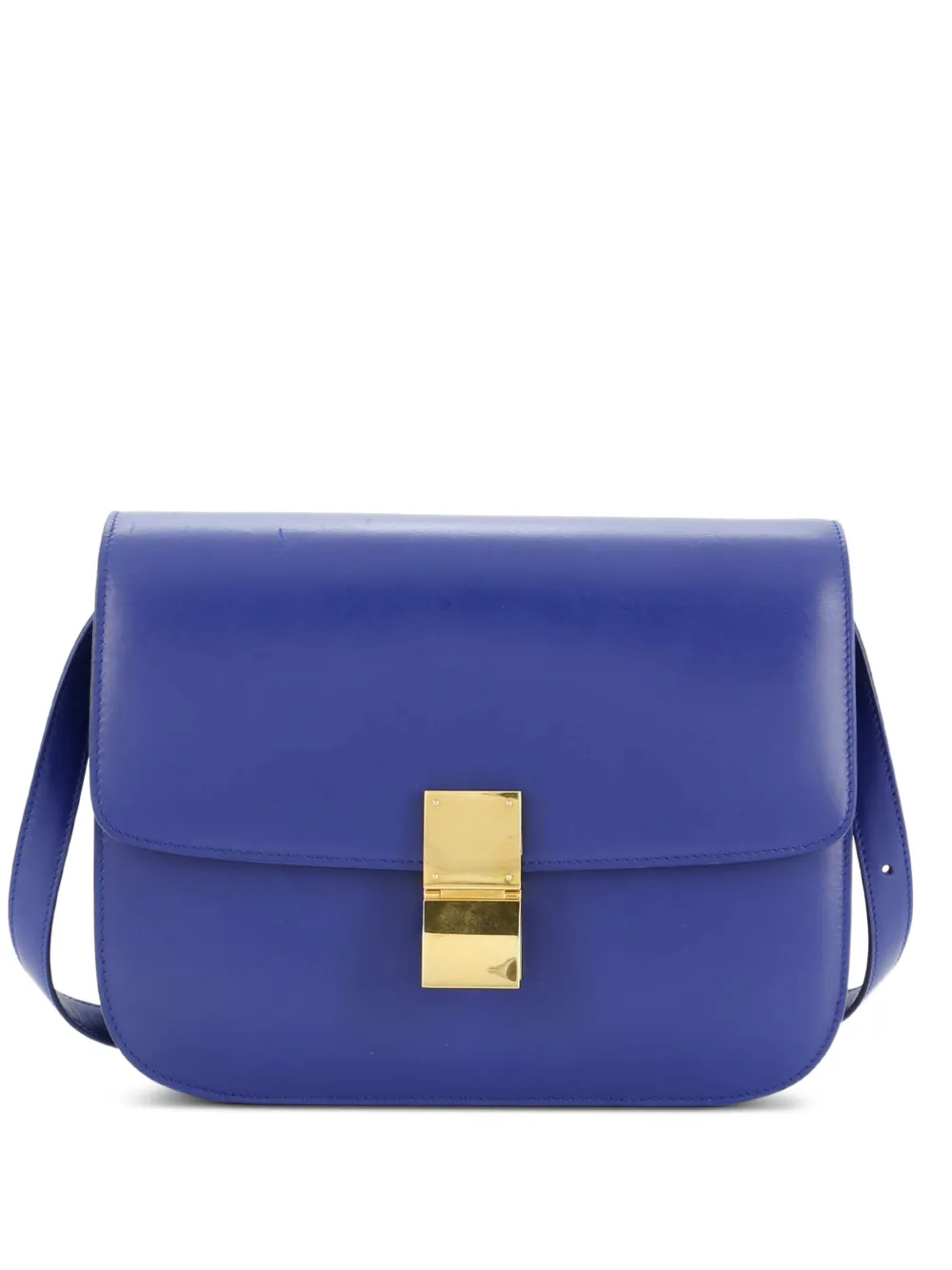 Celine Pre-Owned Classic Box Bag Smooth Leather Medium crossbody bag - Blau