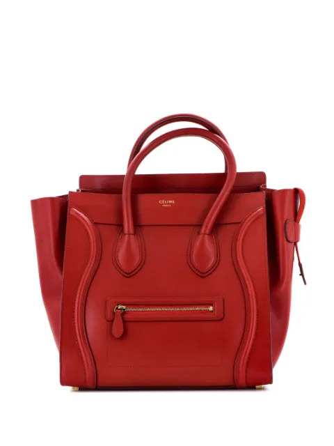 Celine Pre-Owned Luggage Bag Smooth Leather Mini tote bag