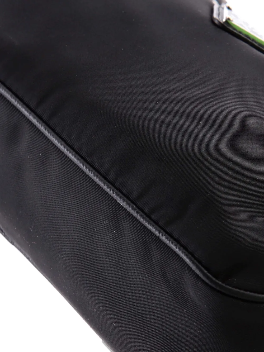 Pre-owned Prada Re-edition 2005 Shoulder Bag Tessuto Small Crossbody Bag In Black