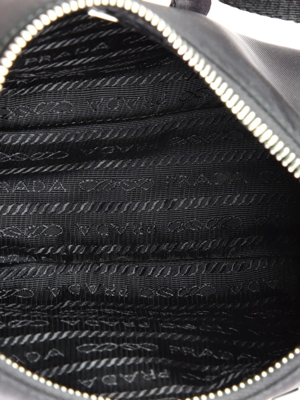 Pre-owned Prada Re-edition 2005 Shoulder Bag Tessuto Small Crossbody Bag In Black