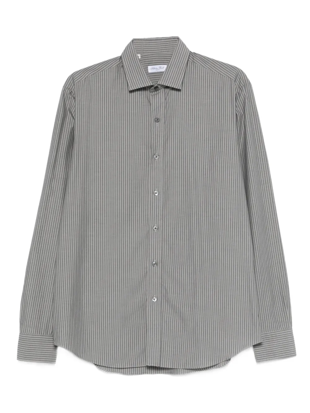 Salvatore Piccolo striped shirt - Grey