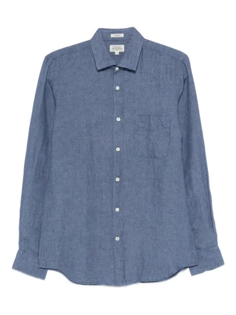 HARTFORD pocket linen shirt