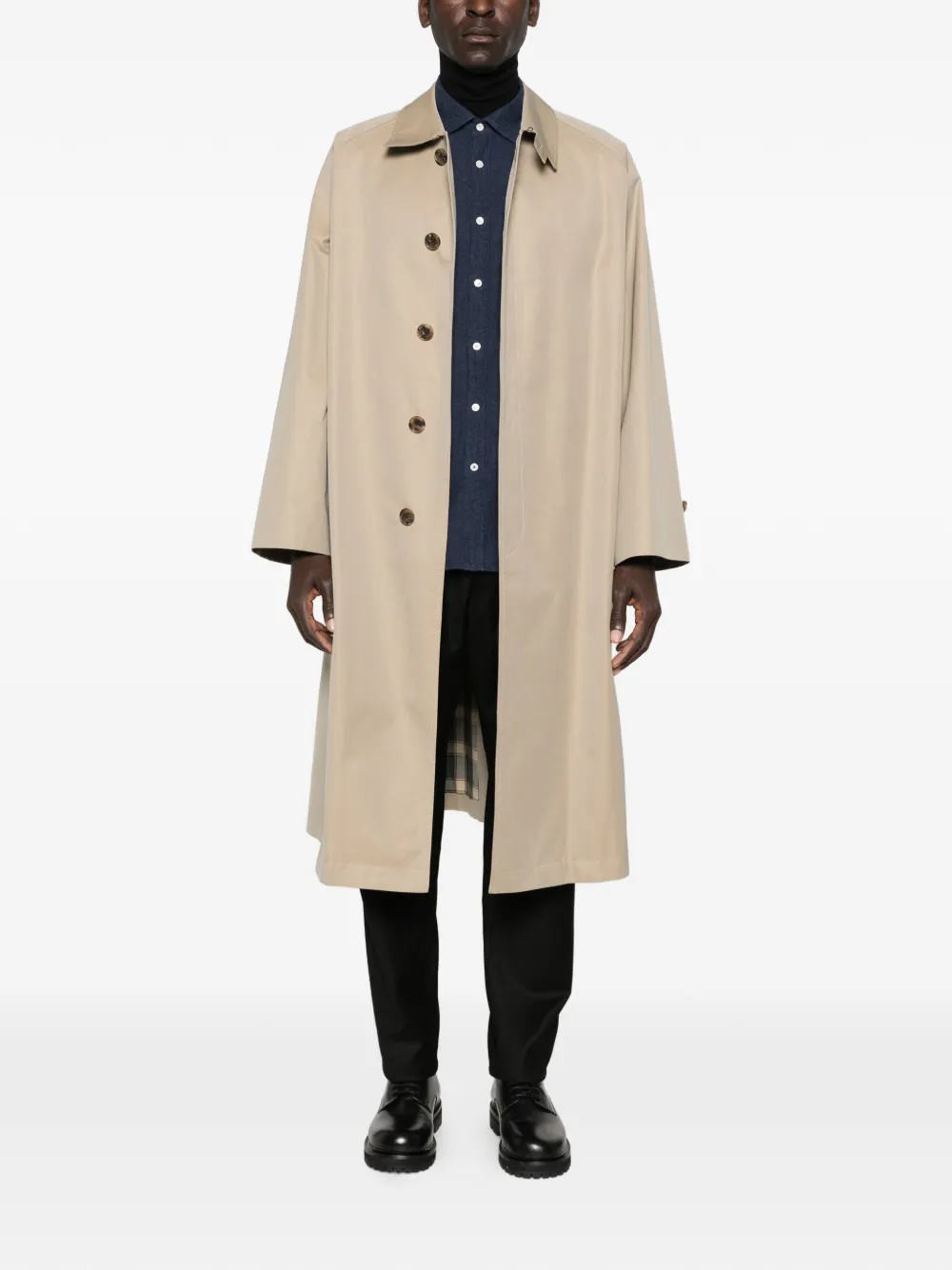 HARTFORD buttoned shirt - Blauw