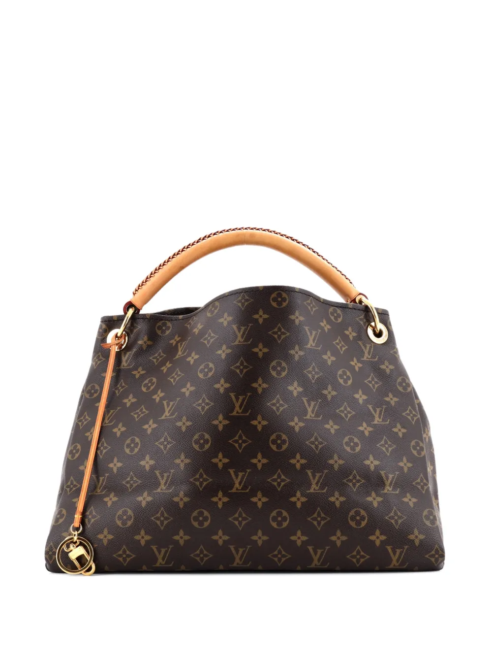 Pre-owned Louis Vuitton Artsy Handbag Monogram Canvas Mm Hobo Bag In Brown
