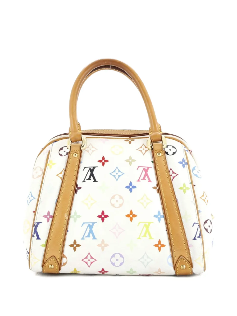 Priscilla Handbag Monogram Multicolor Satchel