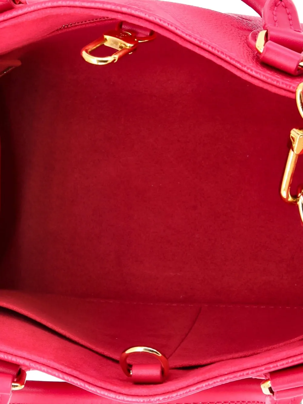 Pre-owned Louis Vuitton Onthego Tote Monogram Empreinte Giant Pm Shoulder Bag In Pink