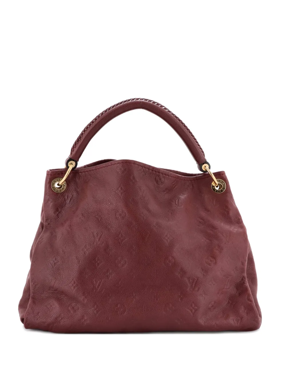 Louis Vuitton Pre-Owned Artsy Handbag Monogram Empreinte Leather MM hobo bag - Rosso