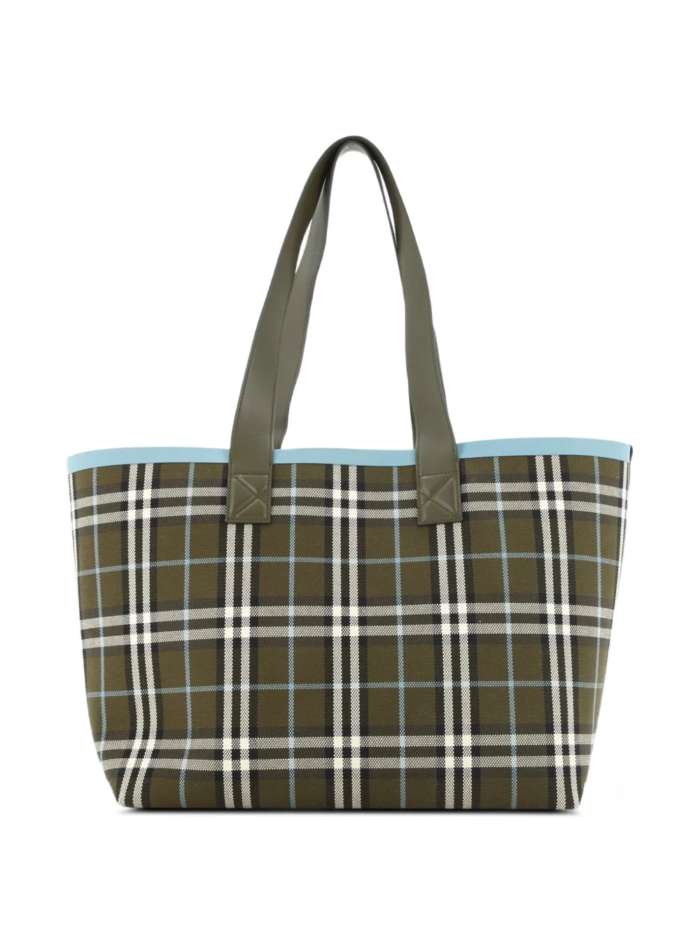 Burberry Pre-Owned London Check Canvas Medium tote bag | azul | Image 1