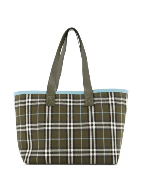 Burberry Pre-Owned London Check Canvas Medium tote bag