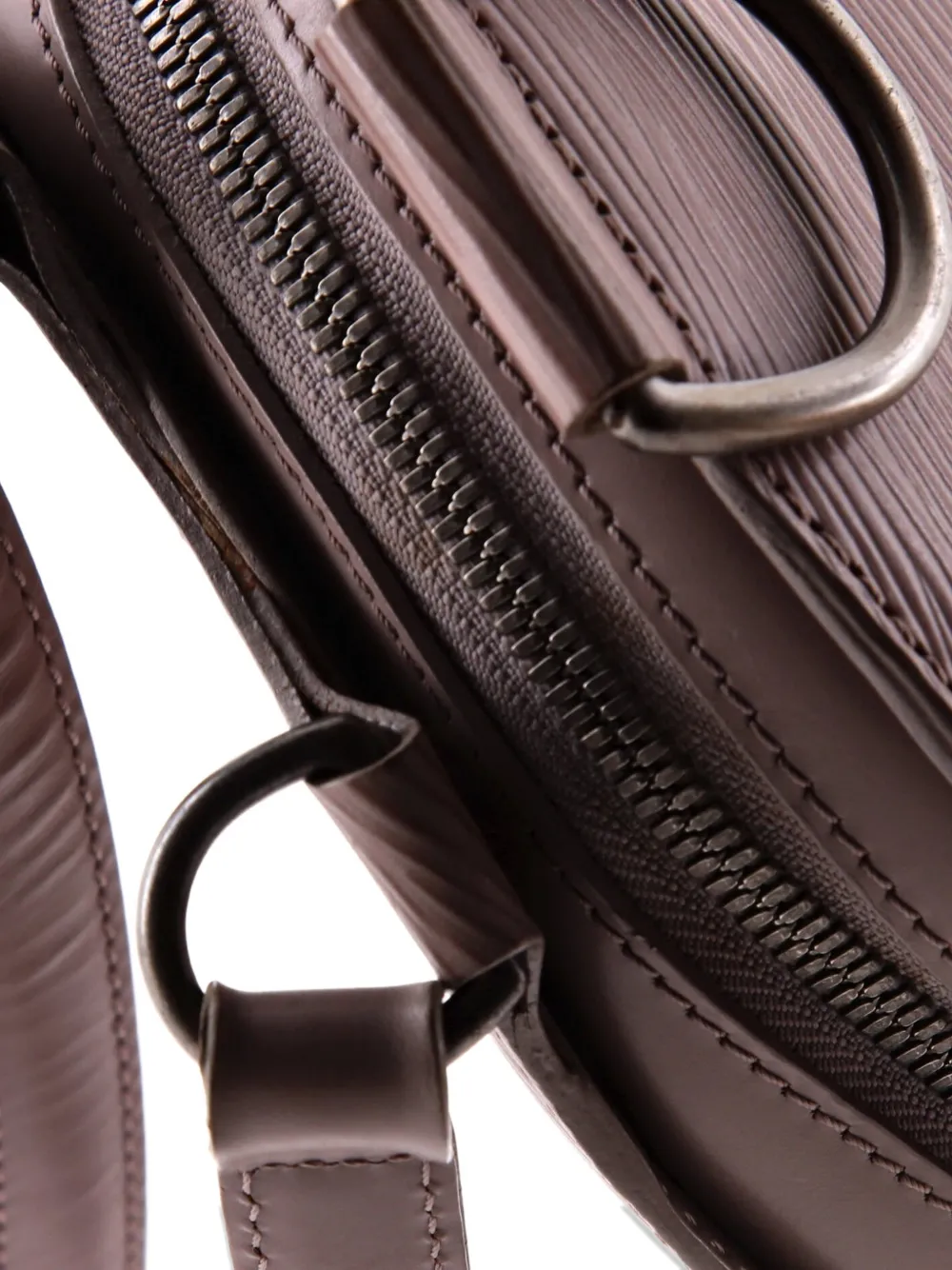 Pre-owned Louis Vuitton Mabillon Epi Leather Backpack In Purple