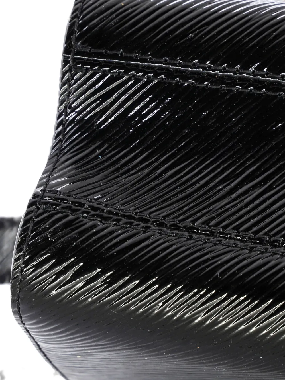 LOUIS VUITTON Pre-owned Twist Handbag Electric Epi Leather Mm Shoulder Bag In Black